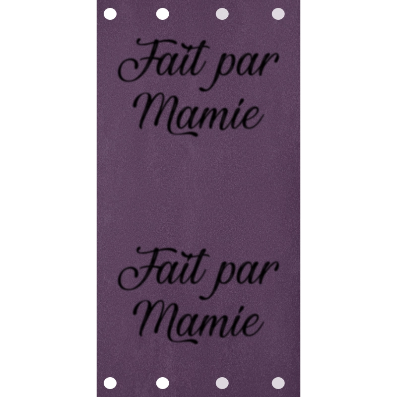 Fait par Mamie
