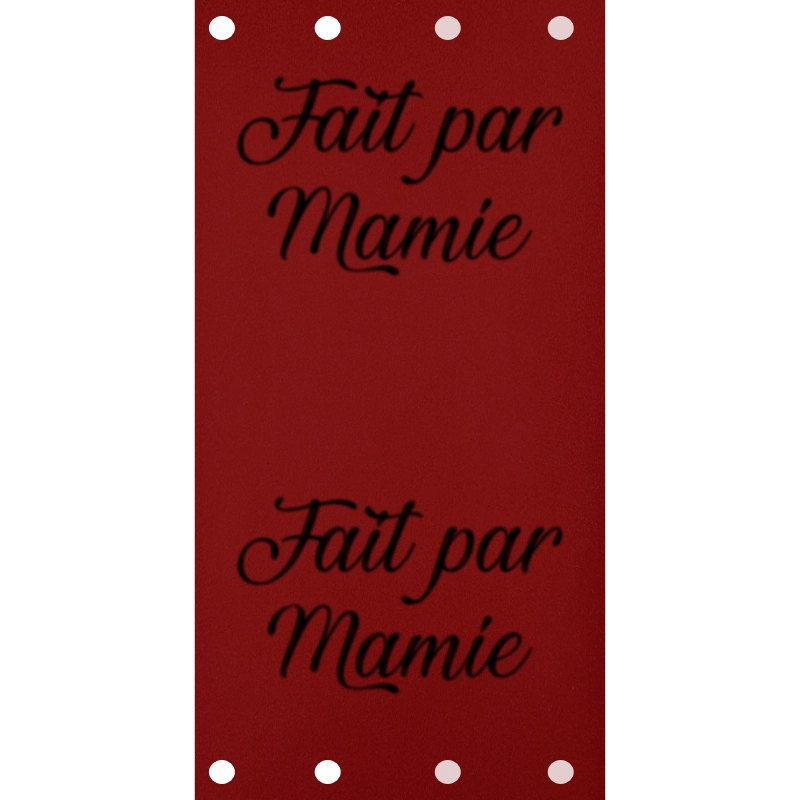 Fait par Mamie
