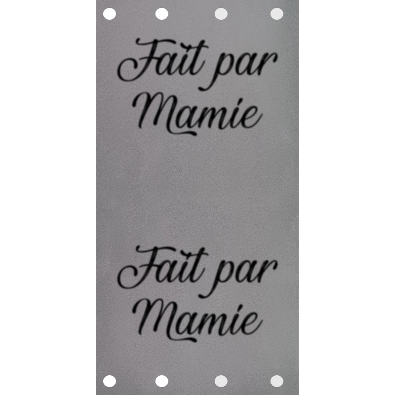 Fait par Mamie