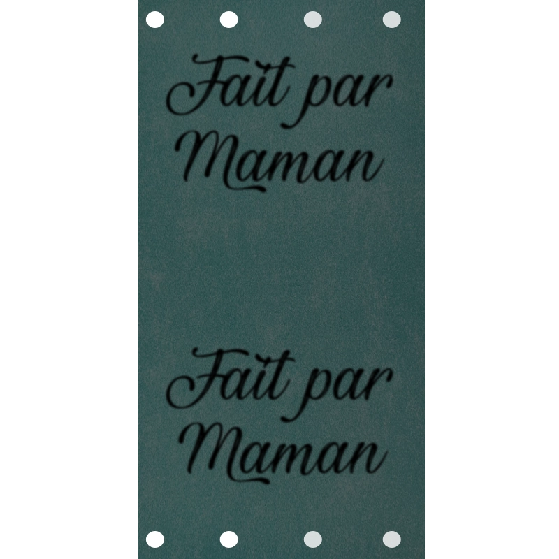 Fait par Maman