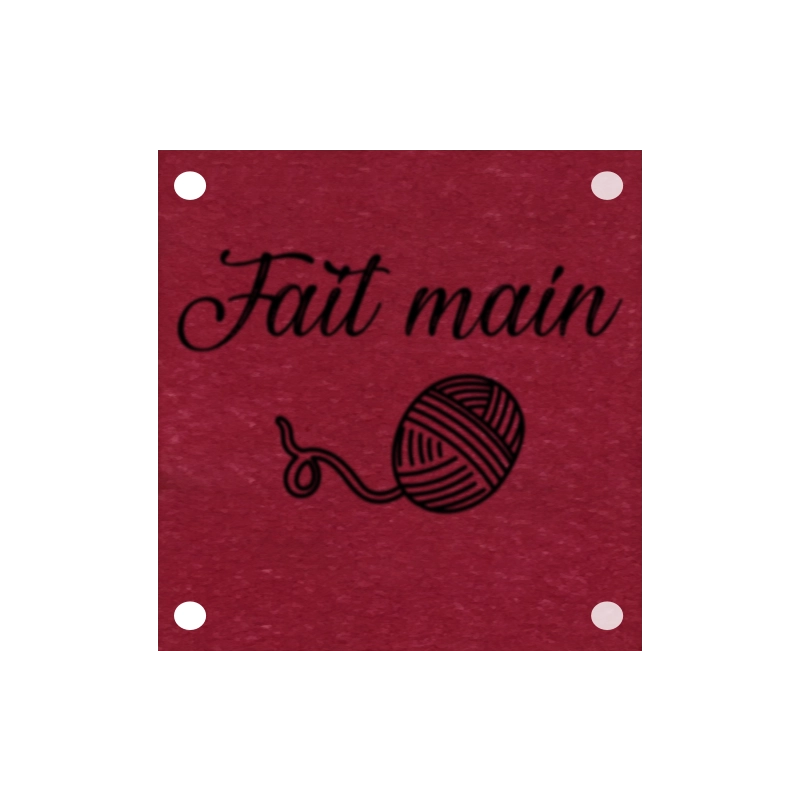 Étiquette - Fait Main