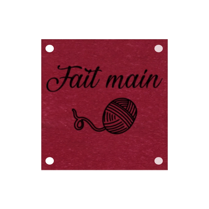 Étiquette - Fait Main
