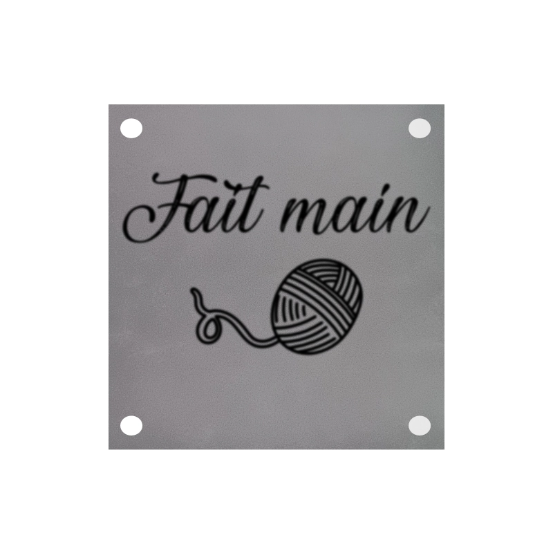 Étiquette - Fait Main