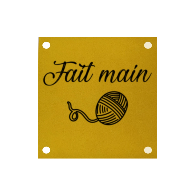 Étiquette - Fait Main