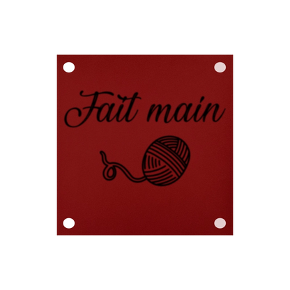 Étiquette - Fait Main