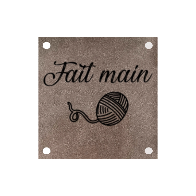 Étiquette - Fait Main