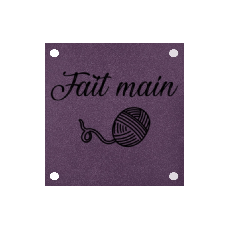 Étiquette - Fait Main