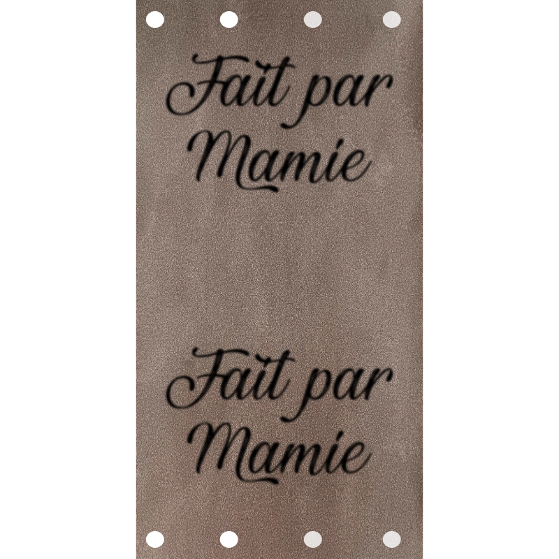 Fait par Mamie