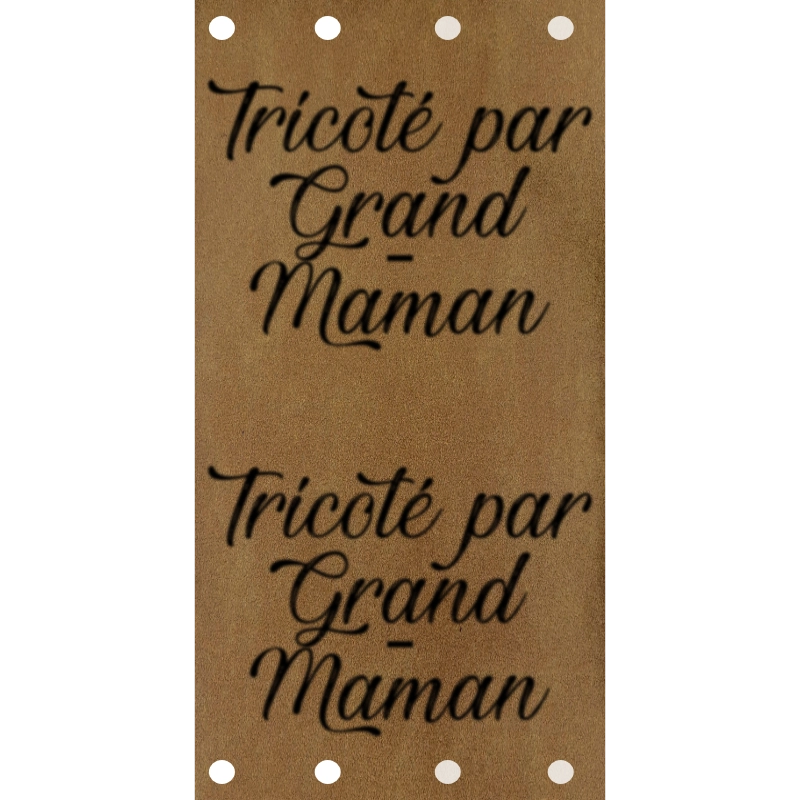 Tricoté par Grand-Maman