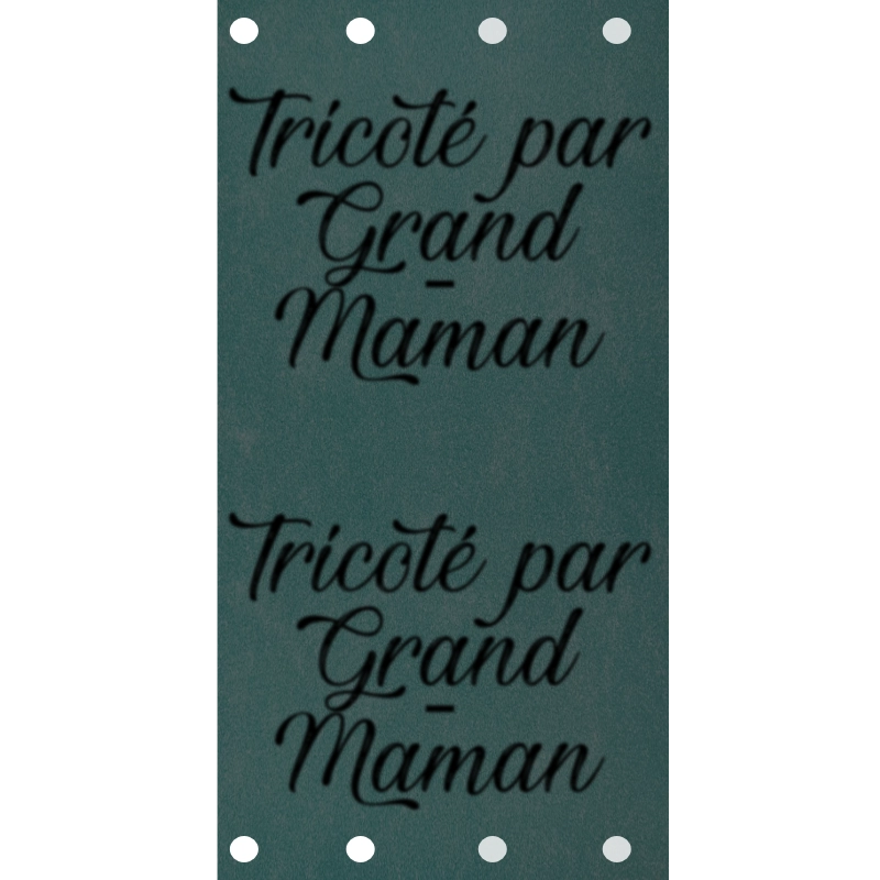 Tricoté par Grand-Maman