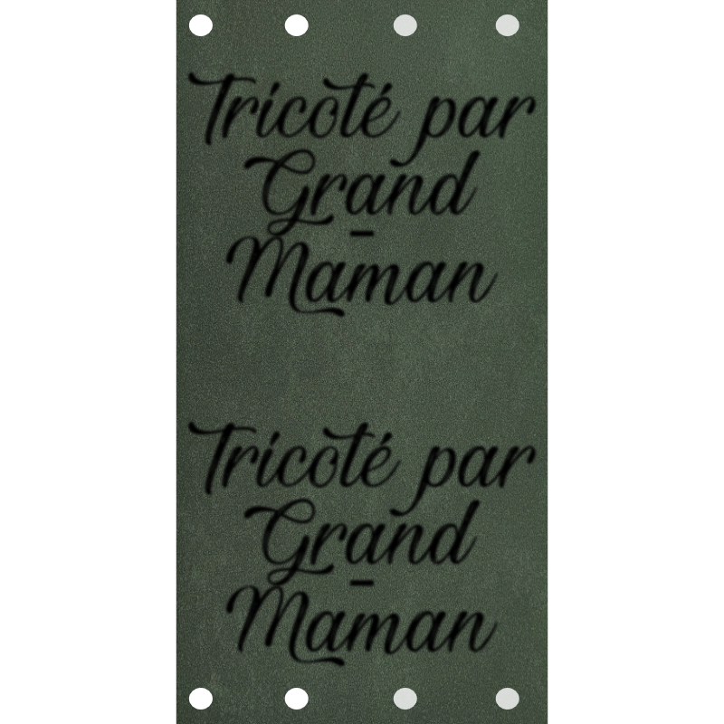 Tricoté par Grand-Maman