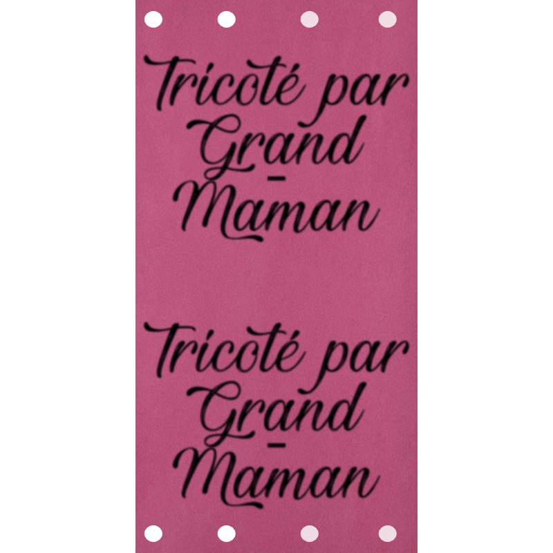 Tricoté par Grand-Maman