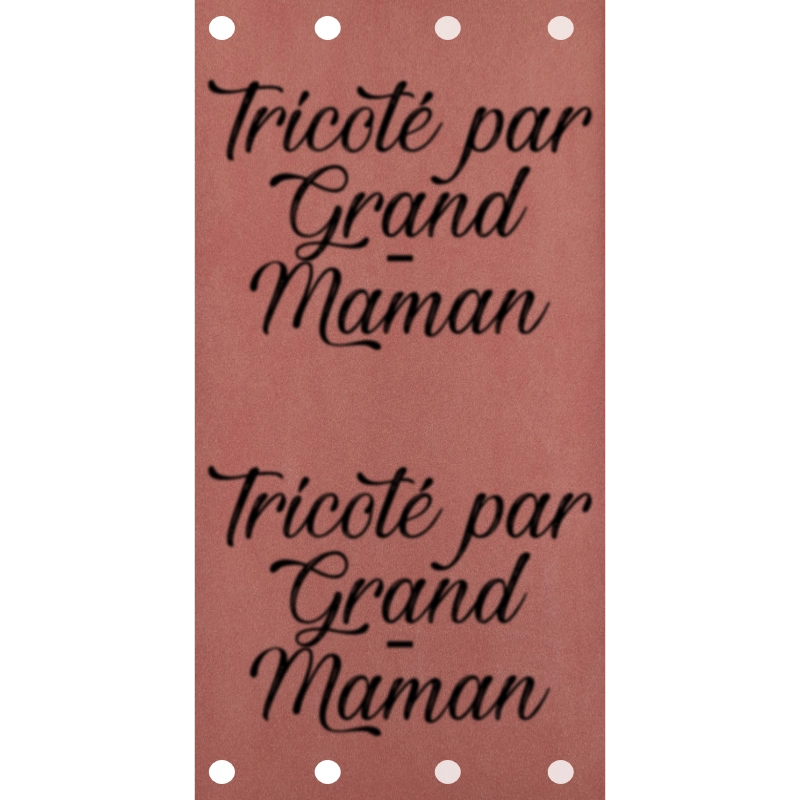 Tricoté par Grand-Maman